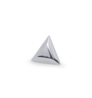 Triangle – Oro Blanco 14k – Auris Jewellery