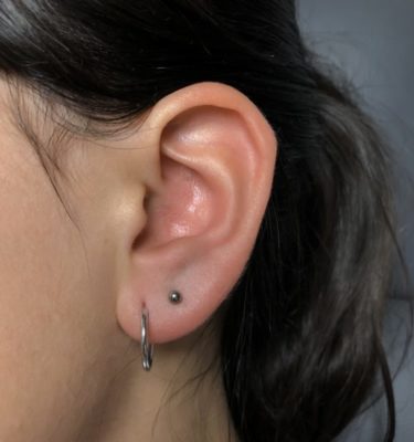 Labret titanio grado implante yanni piercing
