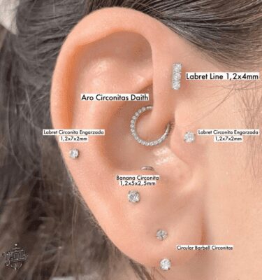 Diseño Oreja Yanni Piercing Zaragoza Envío Gratis Tienda Online