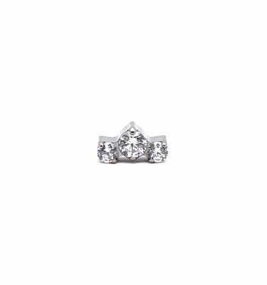 Yanni Piercing Joya Titanio Labret Orion Circonitas