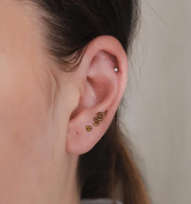 Diseño Snake Circonita Roof Bolitas