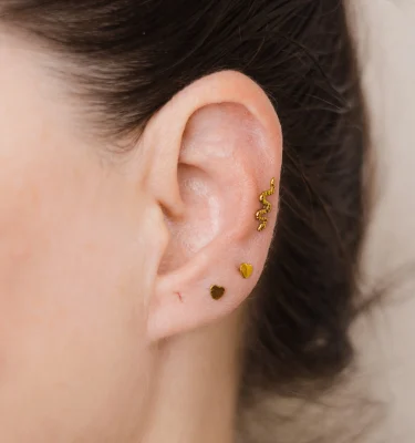 Diseño Snake Corazones