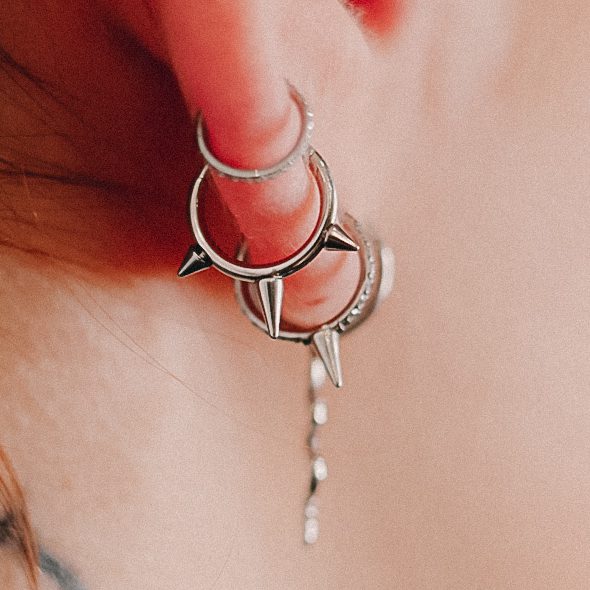 Aro Clicker Circonitas Mermaid Eden Punk Yanni Piercing 2