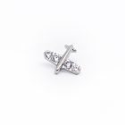 Yanni Piercing Joyas Titanio Avion Circonitas2 travel