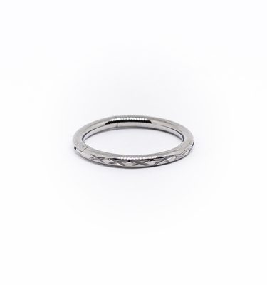 Yanni Piercing Joyas Titanio Grado Implante Aro bisel