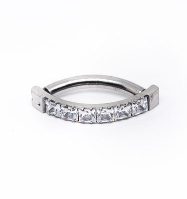 Yanni Piercing Joyas Titanio Grado Implante Ombligo luz