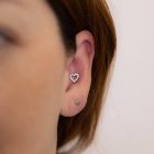 Labret Titanic - Titanio GI 2 Titanic Conch Heart Yanni Piercing