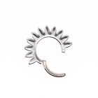 Circonitas - Pack 3x2 Joyas de Titanio 8 Aro Clicker Tiara Helix Yanni Piercing