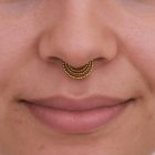 Aro Clicker Triple Bolitas-Titanio GI 2 Aro Clicker Triple Bolitas Daith Septum (1)