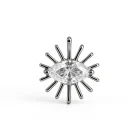 Labret Mirai - Titanio GI 1 Yanni Piercing Titanio Grado Implante